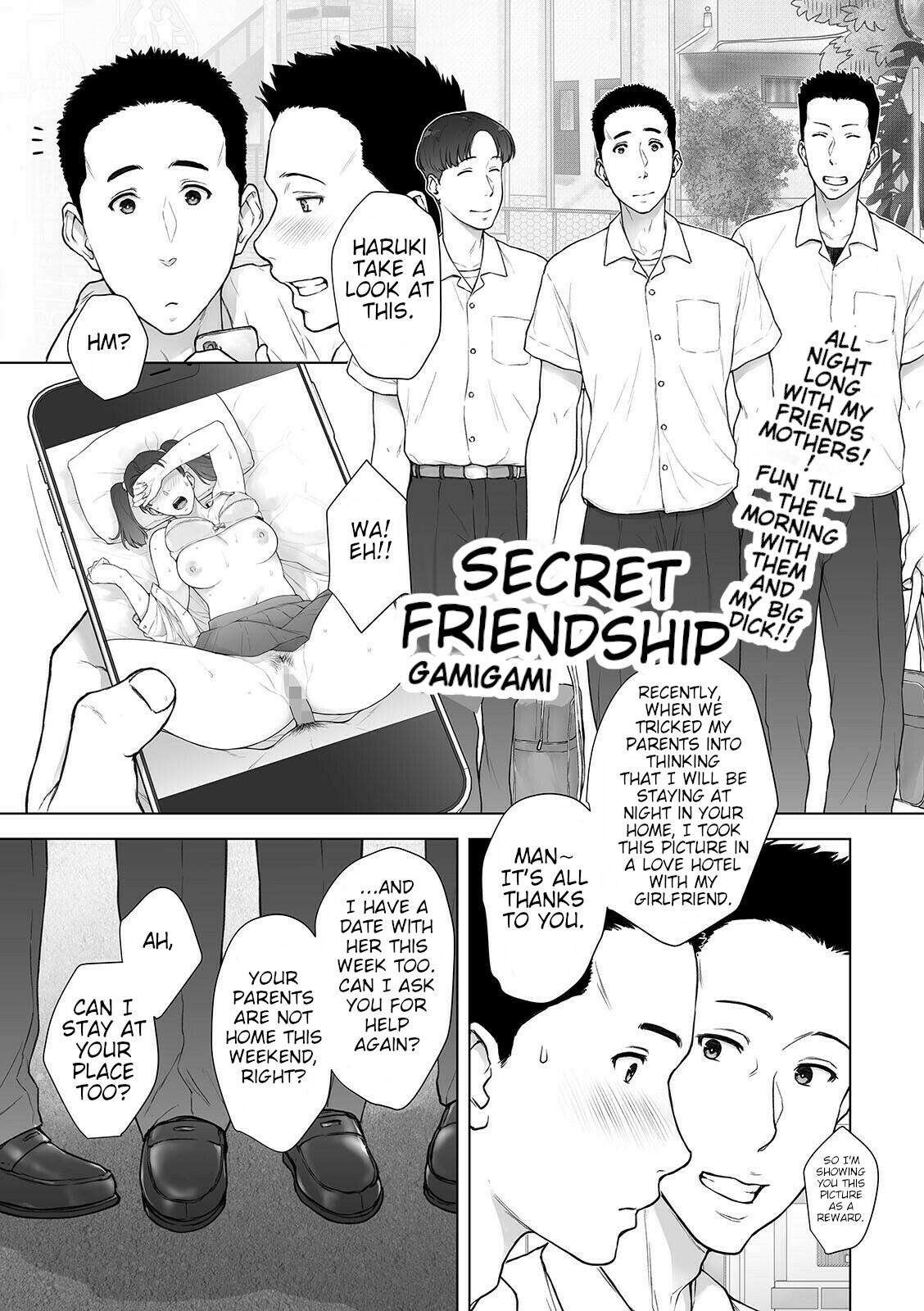Hentai Manga Comic-Secret Friendship-Read-1